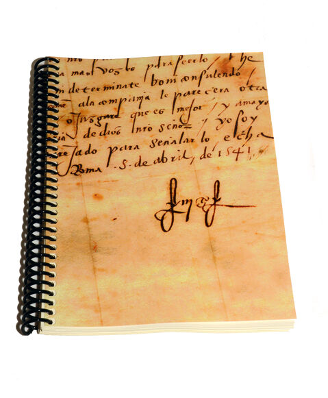 Libreta firma San Ignacio