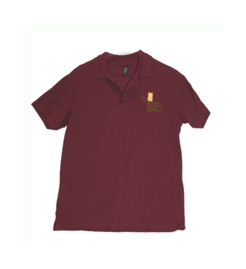 Polo Camino Ignaciano -Granate-